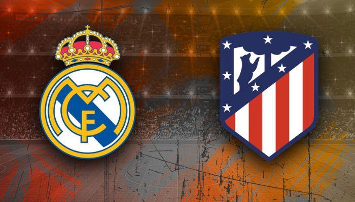 Trận thi đấu giữa đội Atletico Madrid và Real Madrid